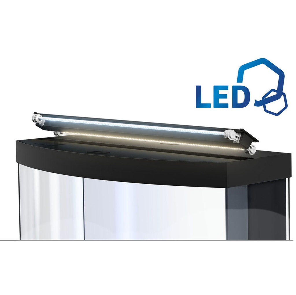Juwel Acquario Vision 260 Litri LED Nero mis. 121x46x64H cm