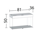 Juwel Acquario Rio 125 Litri LED Bianco 81x36x50H cm