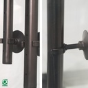 Jbl Fix Set Ventose con gancio per tubi da 12/16 mm
