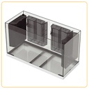 Ferplast Acquario Dubai 120 Led Nero 121x41x h 56 cm 240 l