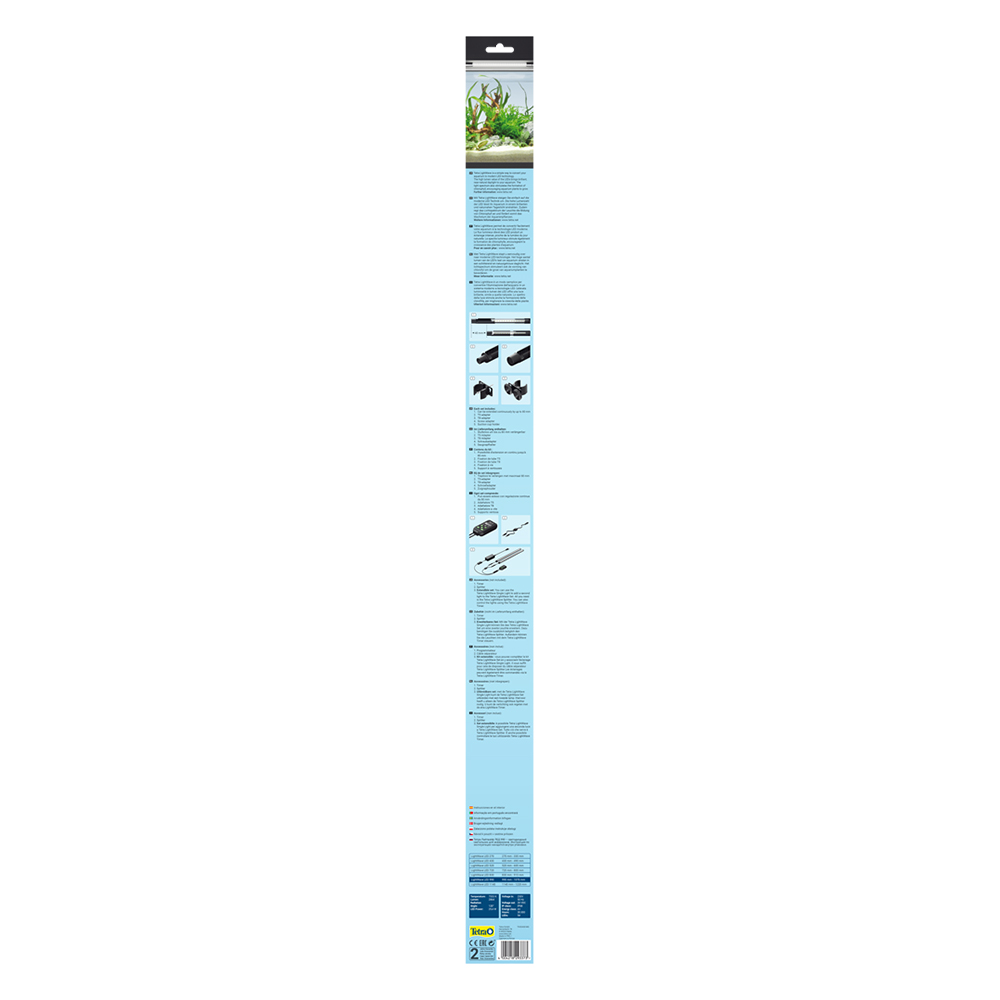 Tetra LightWave Single 430 Lampada a Led 430mm 16,2W per dolce senza alimentatore