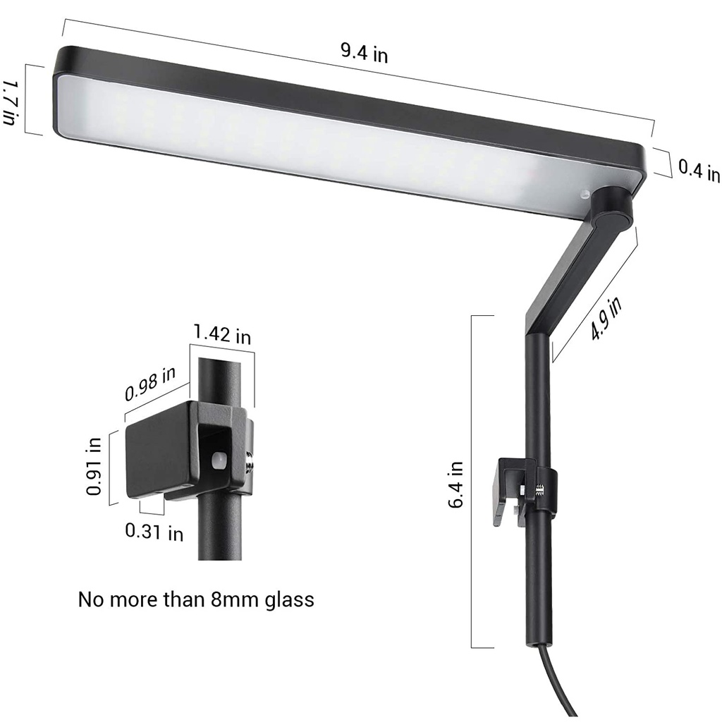 Chihiros CII RGB Lampada a Led con Controller Bluetooth 20W