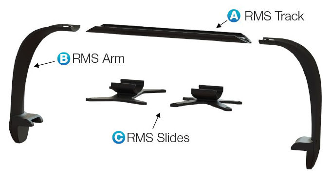 Ecotech RMS Rail Track Barre per sistema Multi Light RMS 128,27 cm