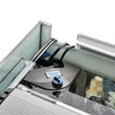 Oase Acquario StyleLine 175 Set con Supporto Nero 80x40x132h cm 160 litri