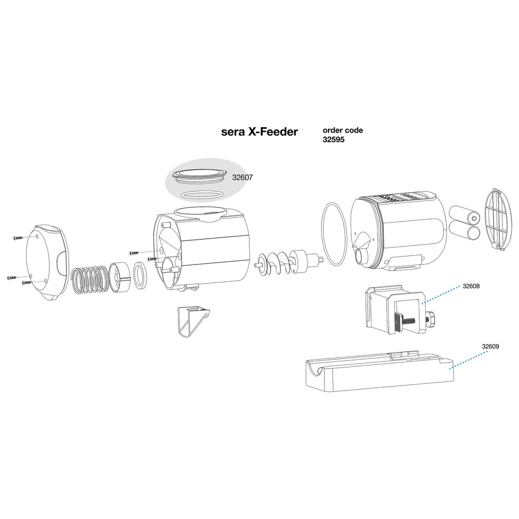 Sera X-Feeder Mangiatoia automatica