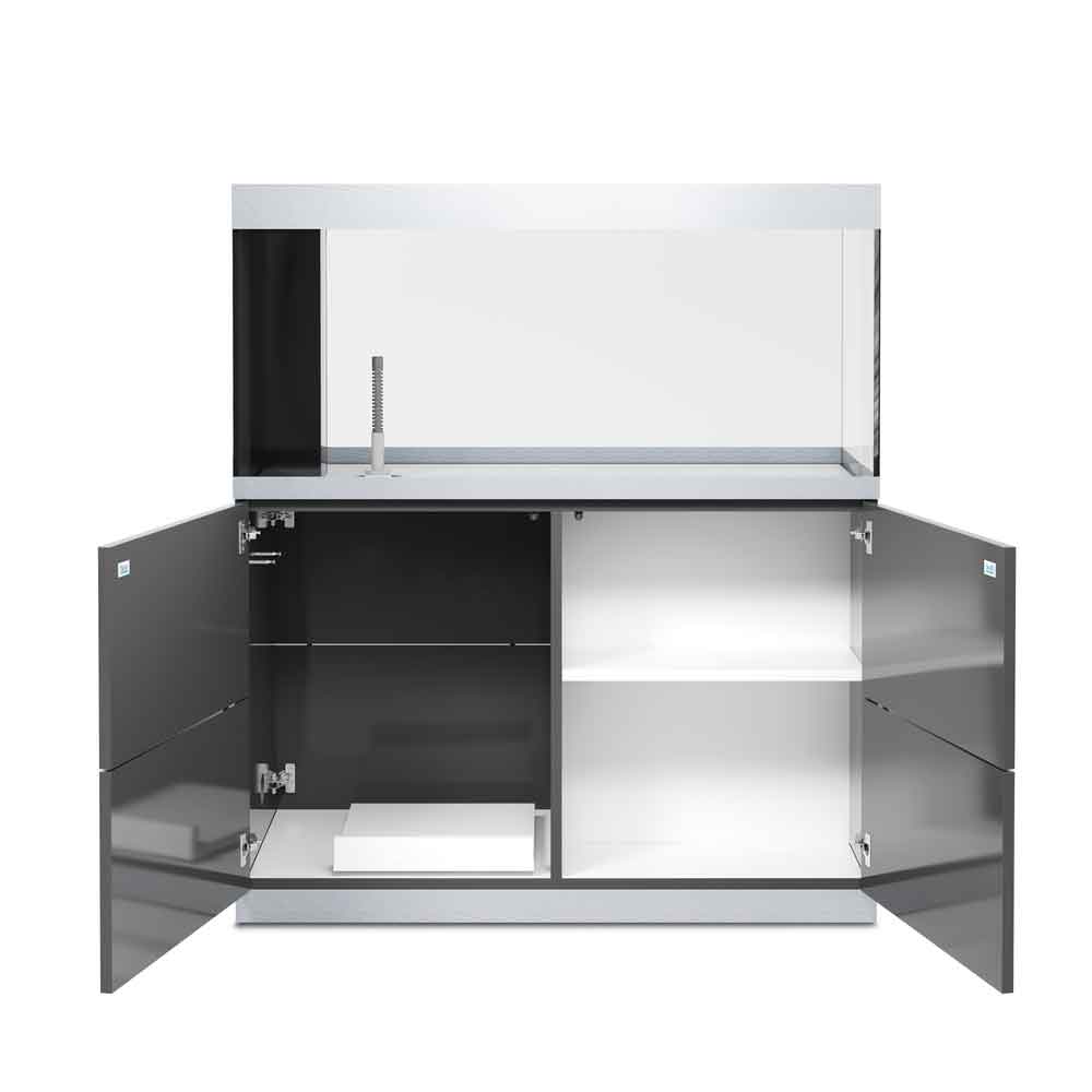 Oase HighLine Room Divider Acquario con Supporto Bianco 302 litri