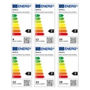 Amtra Led Glass Fresh Lampada a Led Regolabile con Dimmer e Timer inclusi 980mm 24W (T5 54W T8 38W)