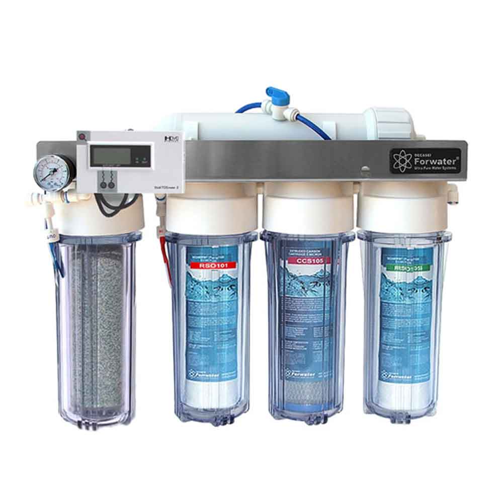 Forwater Impianto Osmosi Professionale a Bicchieri 290L/h OSMOPUREXL-75-2 PRO08 DDS Tecnology