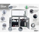 Askoll Fluval Siena 330 Combo Acquario con Supporto Graphite 110x55x55h cm