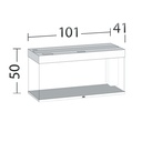 Juwel Acquario Rio 180 Litri LED Grigio 101x41x50H cm
