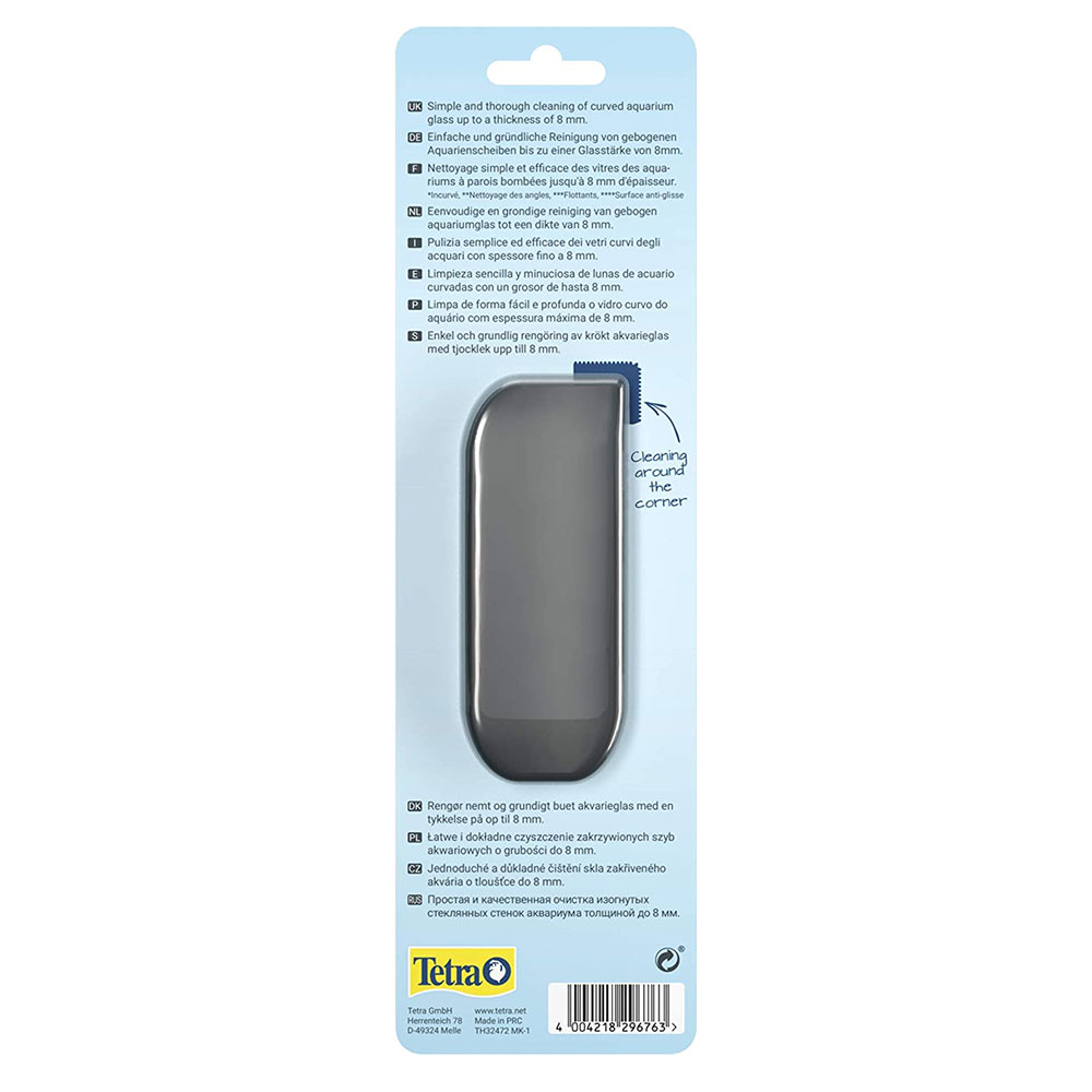 Tetra Magnet Cleaner Flexible Calamita pulivetro galleggiante vetro curvo fino a 8mm