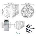 ASF NewJet Wave Pompa di movimento 1100l/h 2W