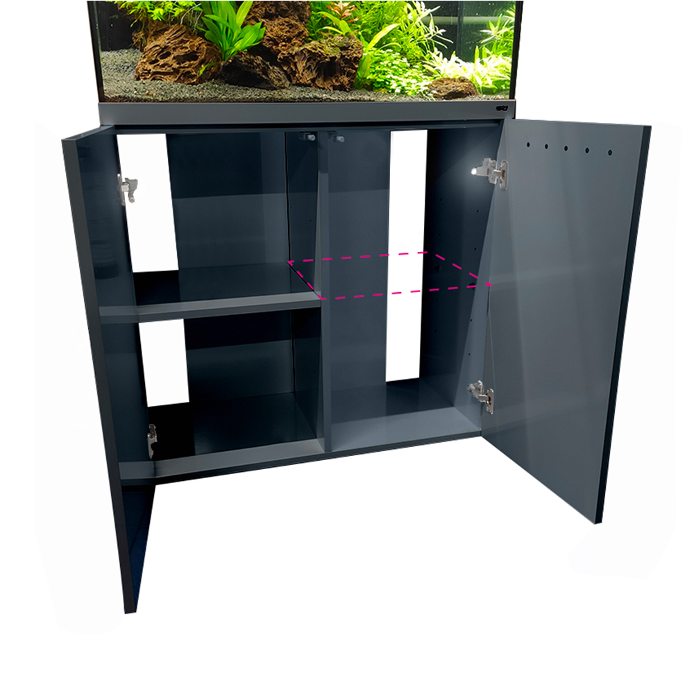 Amtra Mobile Alux Grey 330L 120x45x83h cm