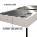 Amtra Acquario Alux Bianco 450L 150x45x63h cm