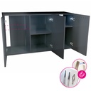 Amtra Mobile Alux Grey 450L 150x45x83h cm