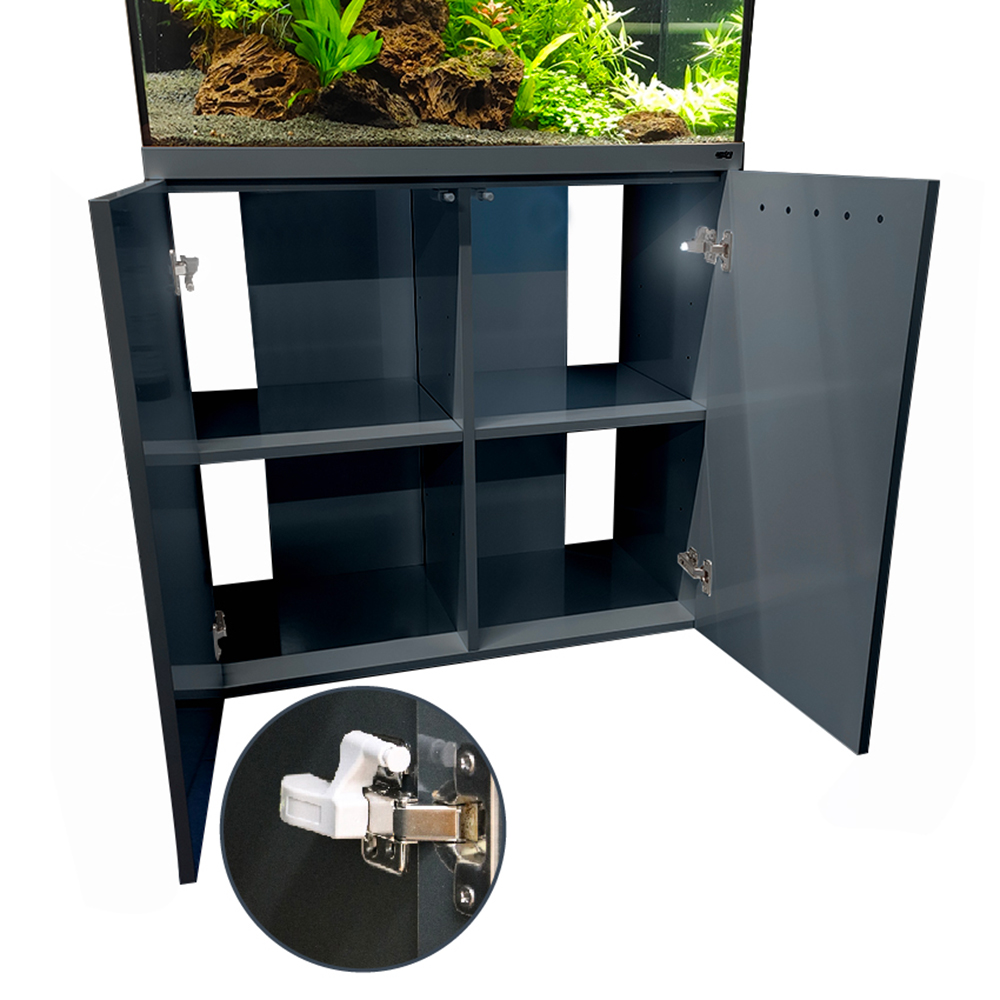Amtra Acquario Alux Grey Combi con Mobile e Filtraggio 320L 120x45x148h cm