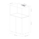 Nyos OPUS 330 G2 Slim Line Bianco Acquario Marino Reef 90x55x53h cm