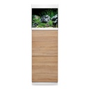 Oase Acquario HighLine 125 Optiwhite con Supporto Rovere 50x50x157h cm