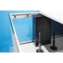 Oase Acquario HighLine 125 Optiwhite con Supporto Rovere 50x50x157h cm