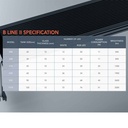 Twinstar 120B Versione II Lampada a Led Acqua Dolce 51W 120-130cm New 2023