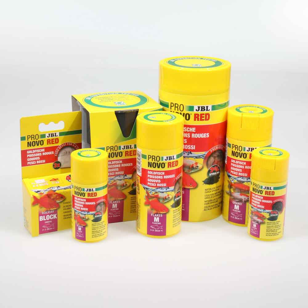 Jbl ProNovo Red Flakes M Scaglie con Spirulina e Prebiotici 750ml 135gr