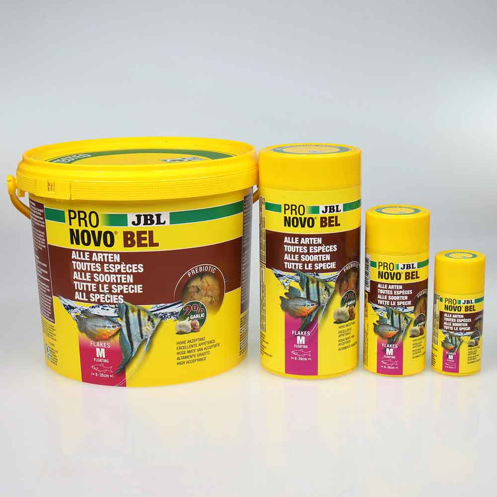 Jbl ProNovo Bel Flakes M Scaglie con Aglio e Prebiotici 250ml 45gr