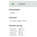 Jbl ProNovo Corydoras Tab M con Shrimps e Prebiotici 100ml 58gr