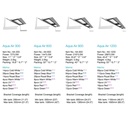 Micmol G3 Aqua Air 300 Marin Lighting Lampada per Acquari marini 30W 30-55cm