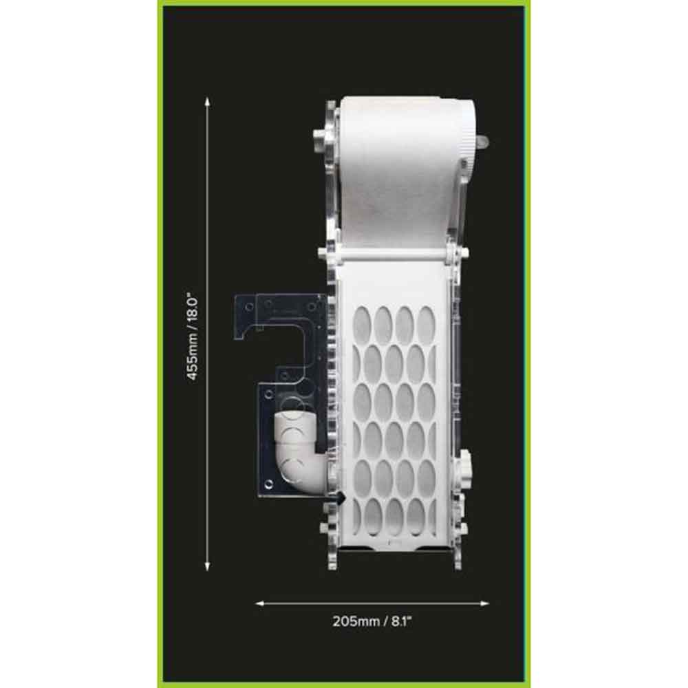 D-D Clarisea SK-3000 Gen 3 Filtro a rullo Smart Controllo inteligente e allarme