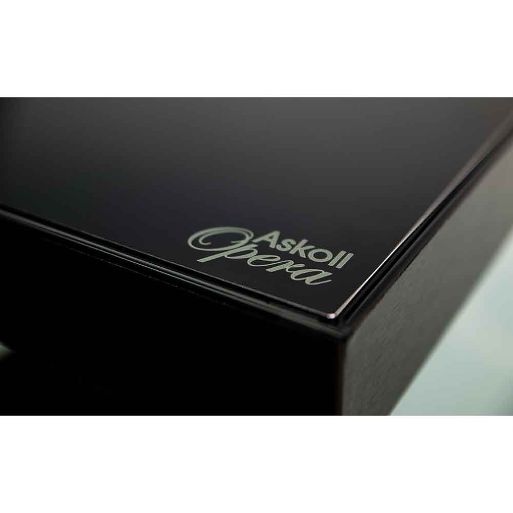Askoll Opera 150 Acquario completo 150 litri Nero 80x40x50h cm