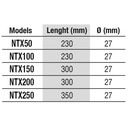 Newa Therm NXT Next Riscaldatore Elettronico Infrangibile 50W
