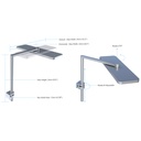Micmol Aqua CC II Lampada Led Marine 30W 25x8x1h cm