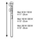Sicce Riscaldatore Scuba Preset 200W 33cm