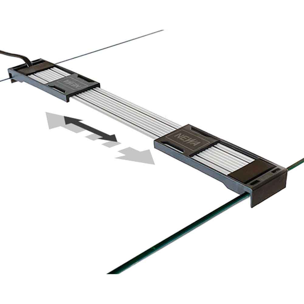 Newa Led Slim Daylight 130 Lampada estensibile per acquari da 188-218mm 6200K° 1.5W