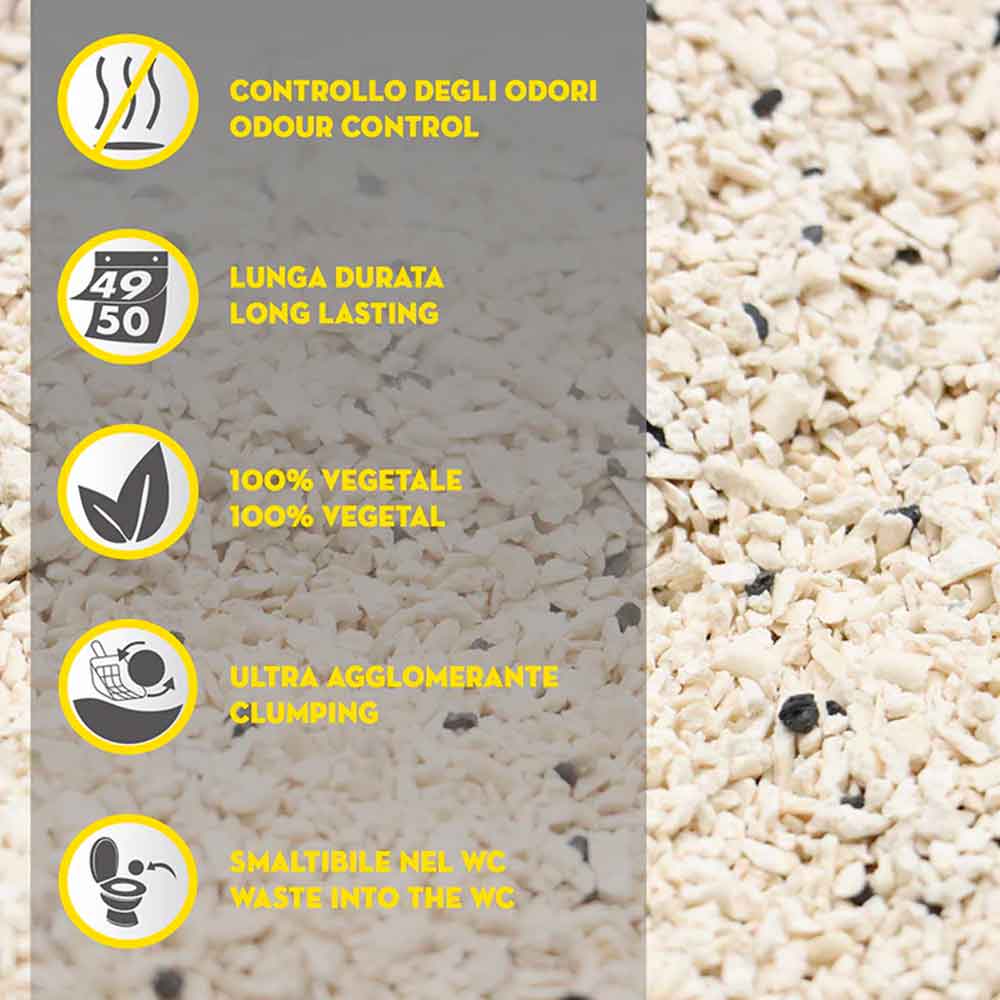 Croci Tofu Clean Lettiera Naturale per Gatti 10L 4,5Kg