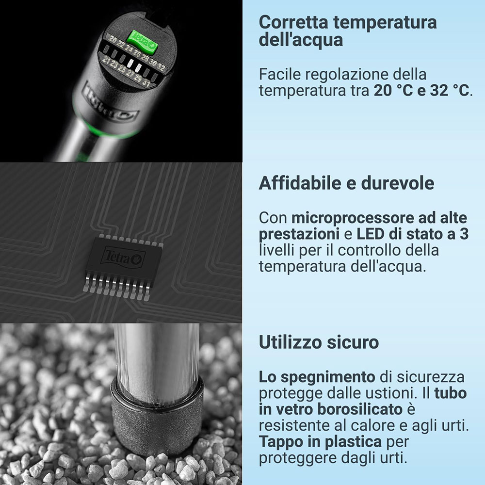 Tetra HT 100 Electronic Heater Riscaldatore elettronico 100W