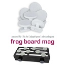 Aquamedic Frag Pins Basette coralli per Frag Board 20pz