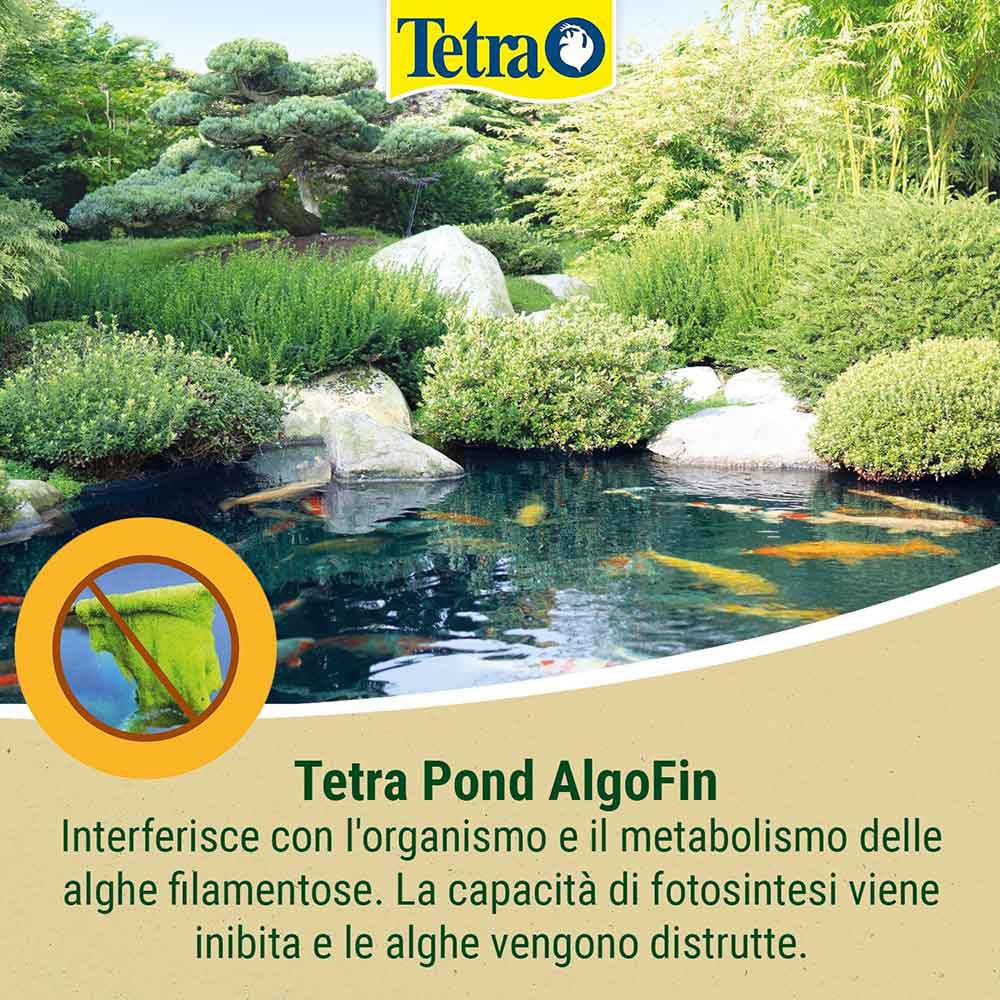 Tetra Pond AlgoFin Antialghe per Laghetto contro le alghe più comuni 500ml per 10000Lt
