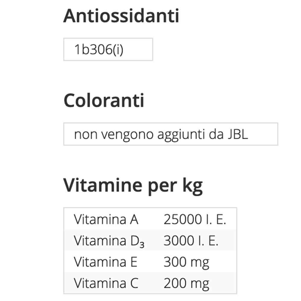 Jbl ProNovo Bel Grano XXS Granulare con Aglio e Prebiotici 100ml 58gr