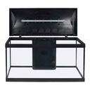 Amtra Basic 80 Acquario Led Bianco con Filtering Box 150 85lt 80x32x47h cm