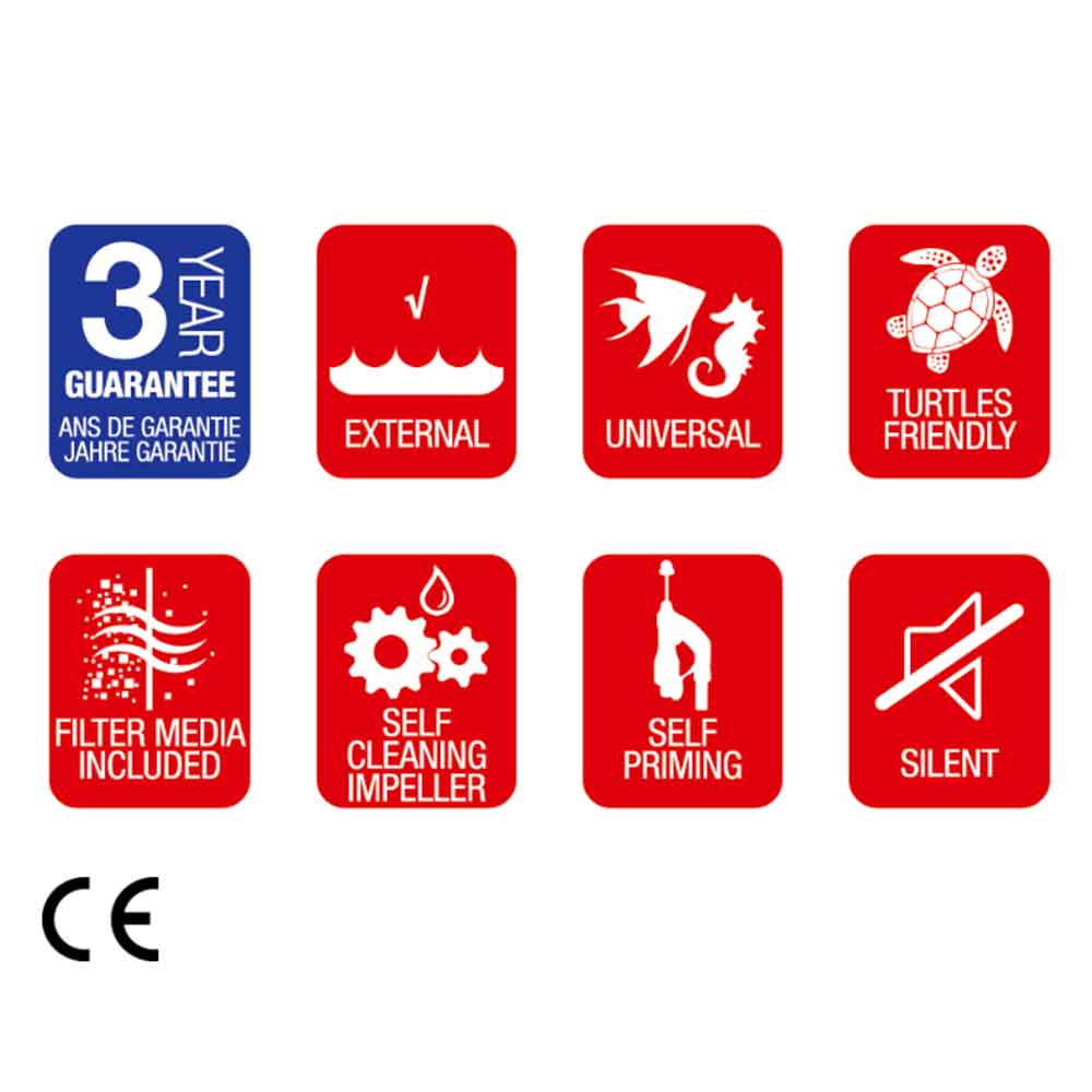 Sicce Space EKO + 320 Filtro esterno fino a 320 Litri