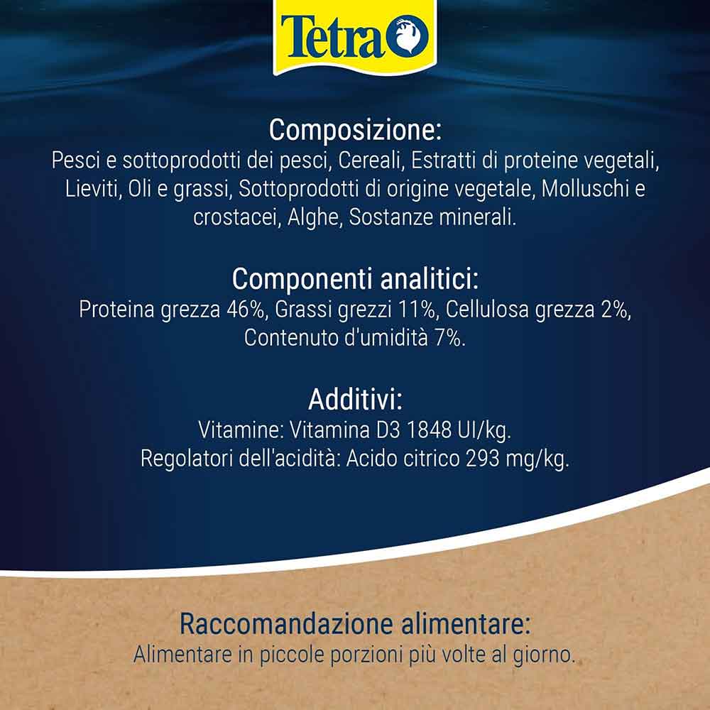 Tetra TetraMin XL Flakes Natural Mangime in scaglie grandi 10Lt 2,1Kg