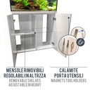 Amtra Acquario Alux Grey Combi con Mobile e 330L 120x50x148h cm