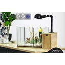 Zolux Canopy Acquario con Filtro e Luce Bianco 30Lt 40x28x28h cm