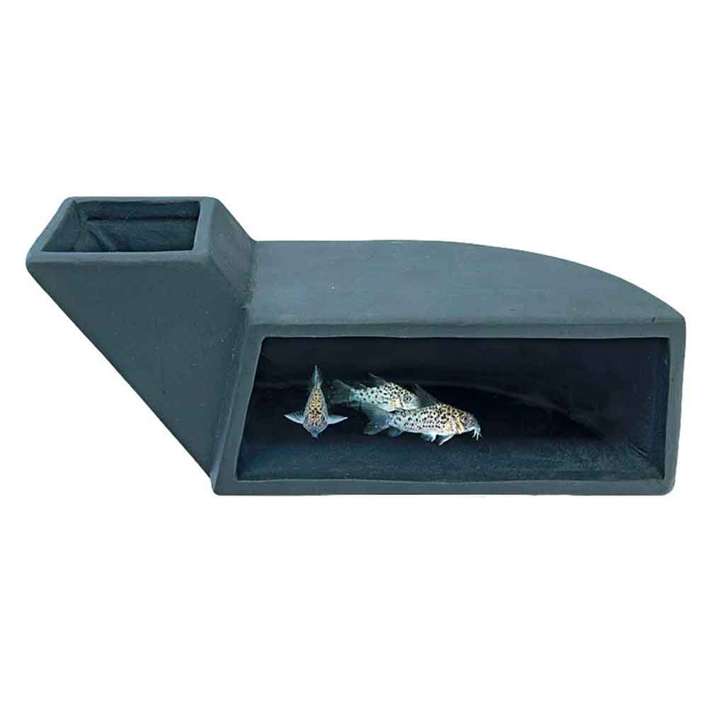 Superfish Under Gravel Fish Cave M Nascondiglio per pesci e gamberetti 21,8x9,5x9,5h cm