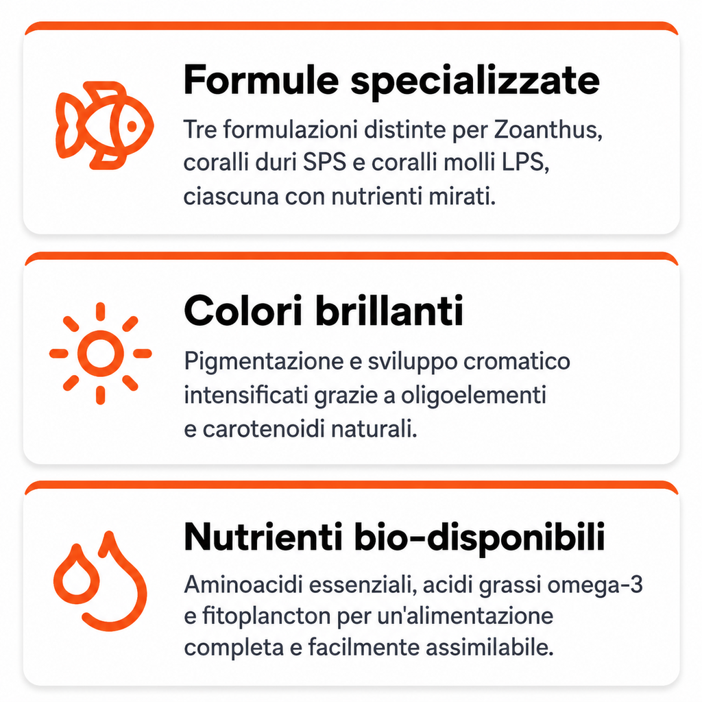 Blue Line Zoa Growth Alimento in polvere per Zoanthus 50g