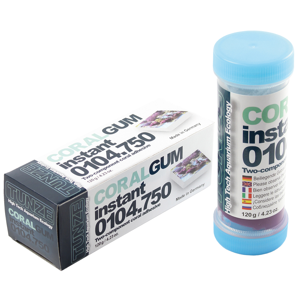 Tunze 0104.750 Coral Gum Istant Colla rapida 2x60gr