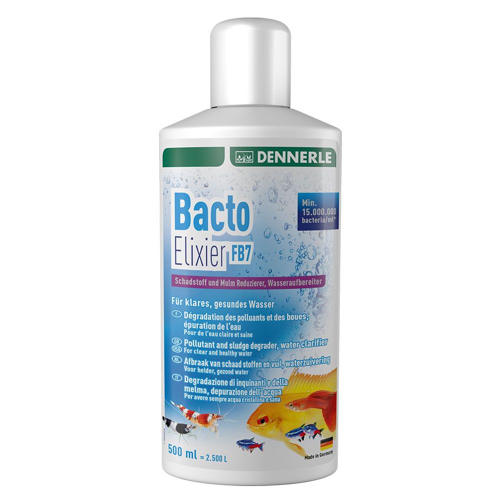 Dennerle Bacto Elixier FB7 Degradazione di inquinanti 500ml per 2500lt