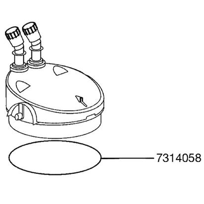 Eheim 7314058 Guarnizione Testata Filtri esterni Ecco Pro