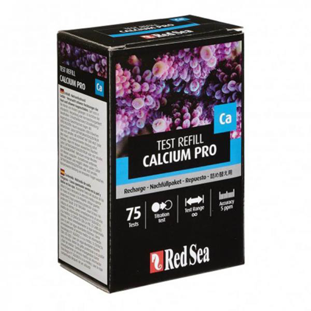 Red Sea Test Refill Calcium Pro Ricarica 75 Tests